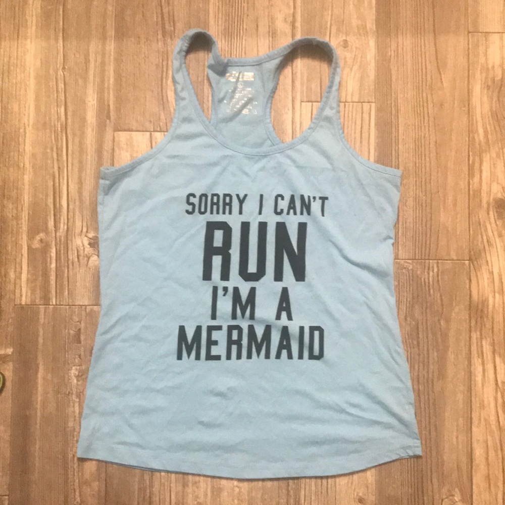 Mermaid crossfit tank